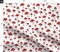 Mushroom Red White Woodland Fantasy Watercolor Custom Printed Fabric by Spoonflower Various Fabrics by the Yard or Fat Quarter